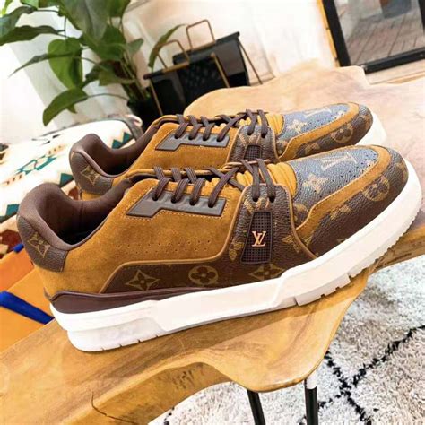 lv trainer sneaker 2021|lv trainer sneakers men.